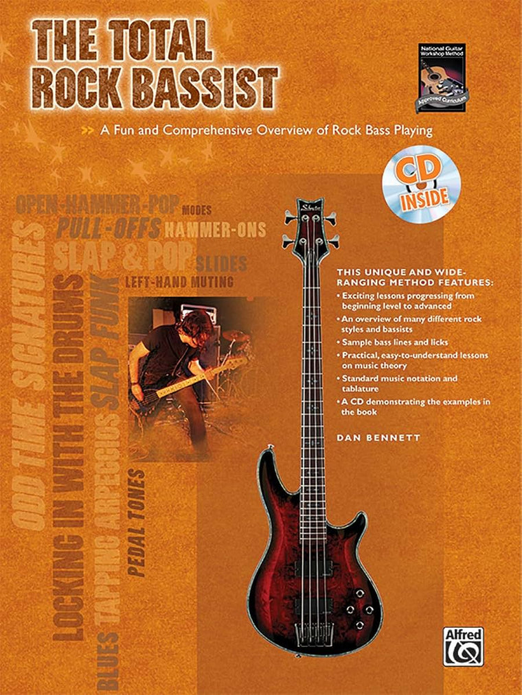 The Total Rock Bassist: A Fun and Comprehensive Overview of Rock Bass Playing, Book & CD (The Total Bassist)