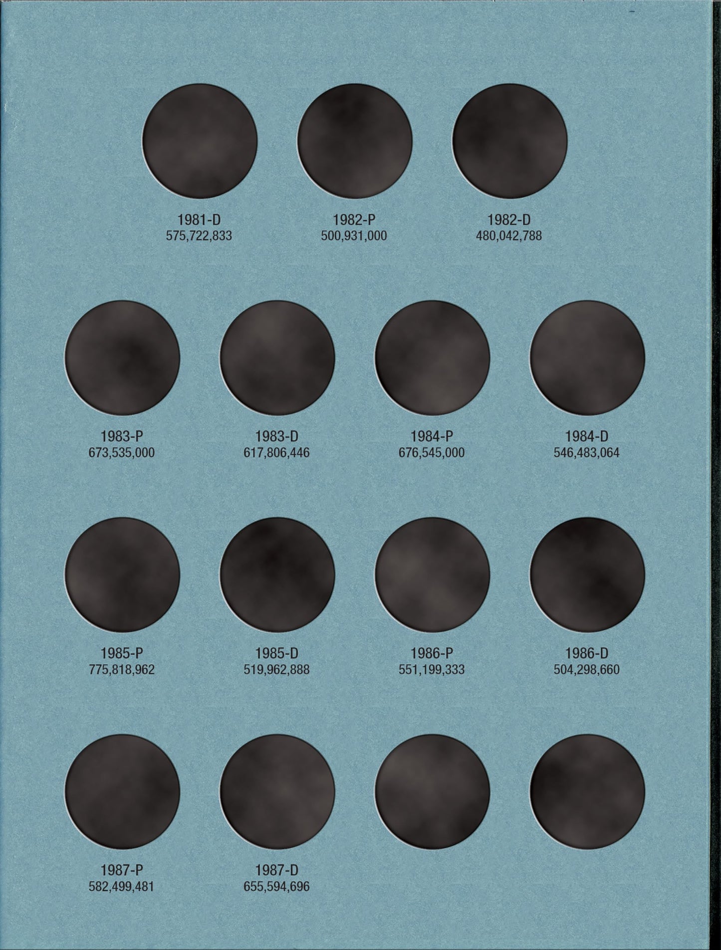 Washington Quarters: Collection 1965-1987, Number Three (Official Whitman Coin Folder)