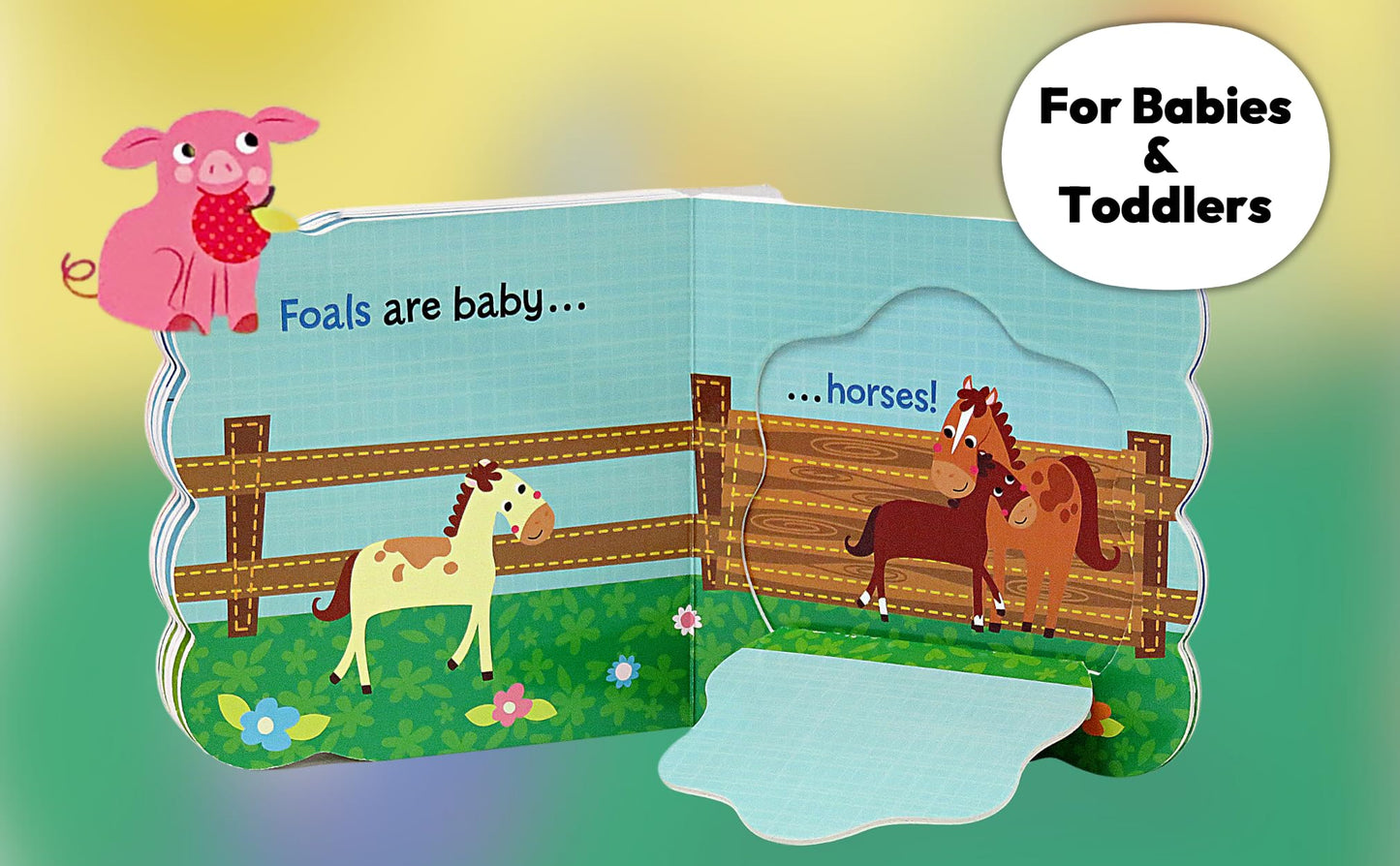 Babies Love Animals Chunky Lift-a-Flap Board Book (Babies Love)
