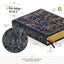 KJV Holy Bible, Large Print Note-taking Bible, Faux Leather Hardcover - King James Version, Navy w/Gold Floral (KJV Note-taking Editions)