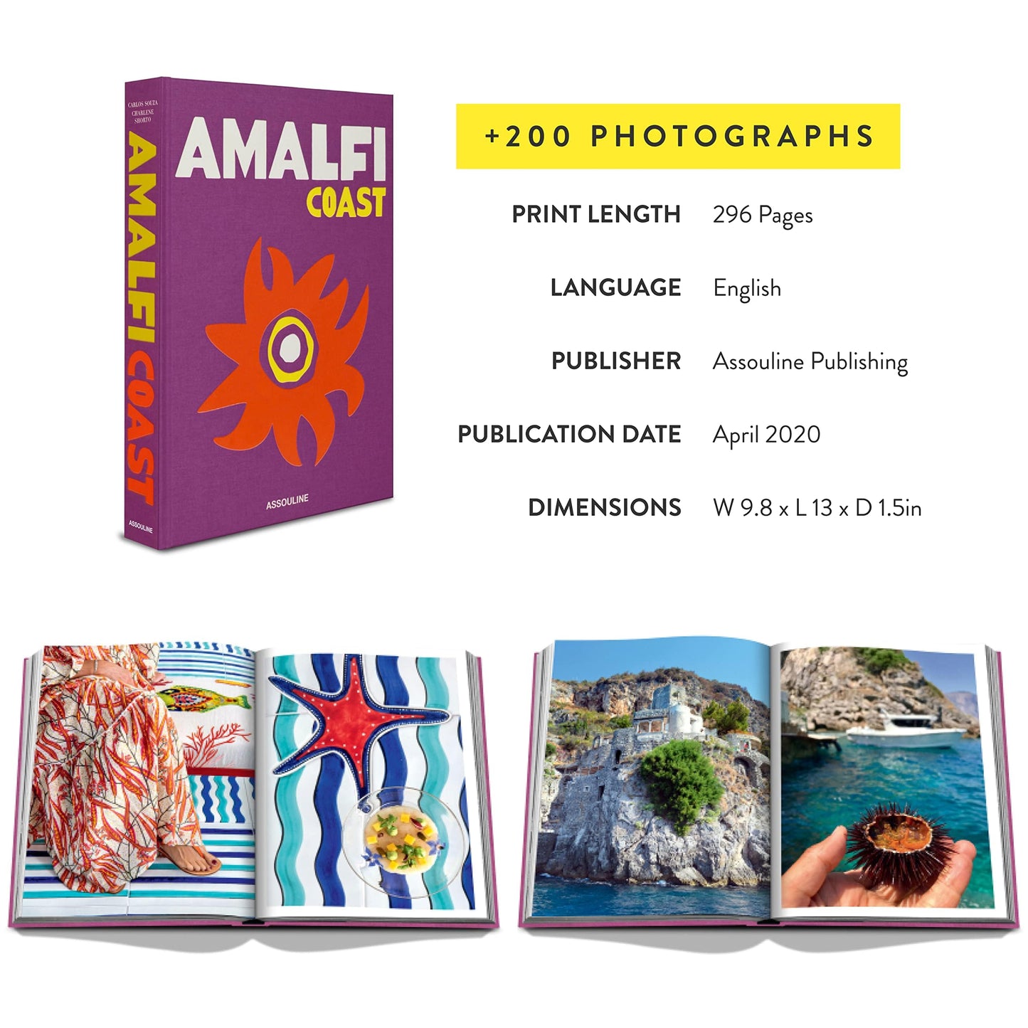 Amalfi Coast - Assouline Coffee Table Book by Carlos Souza