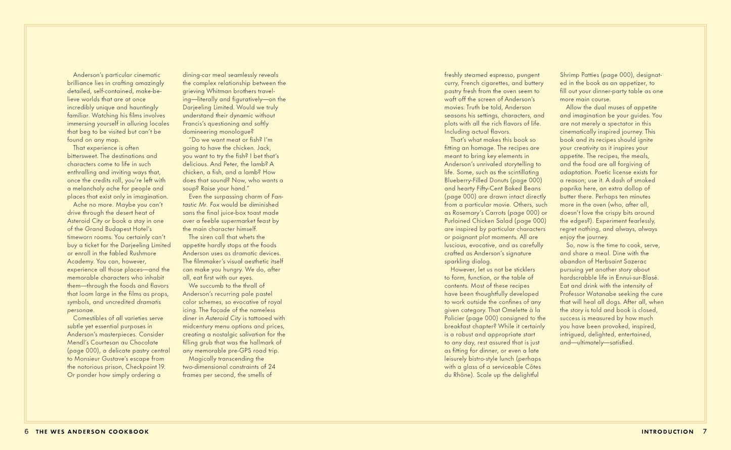 The Wes Anderson Cookbook: Whimsical Recipes Inspired by the Director and His Films (Directors Cut Kitchen)