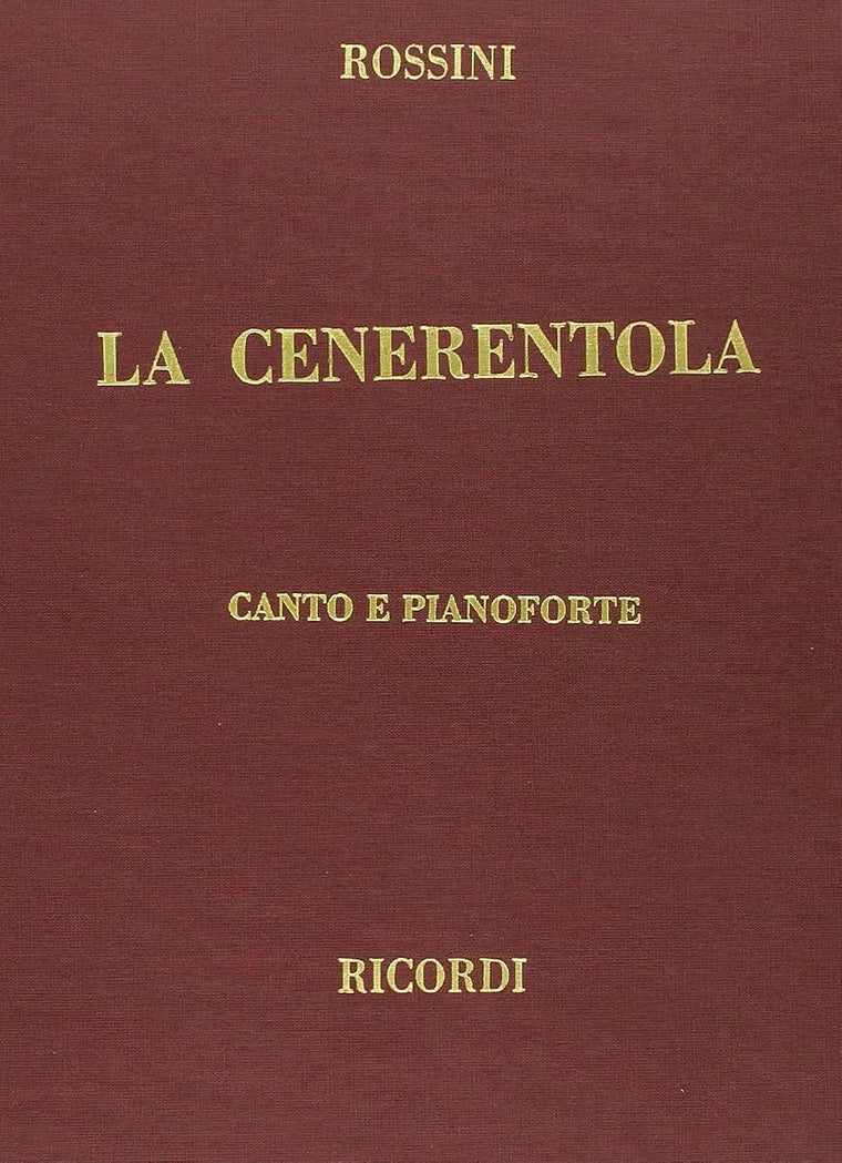 La Cenerentola: Vocal Score