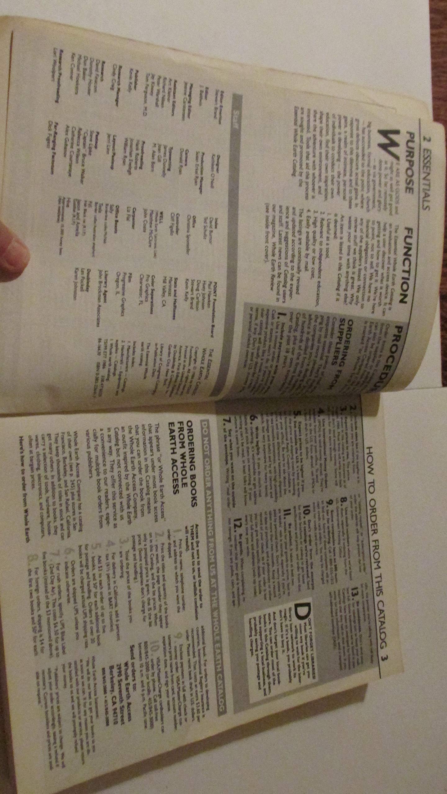 The Essential Whole Earth Catalog by J. Baldwin