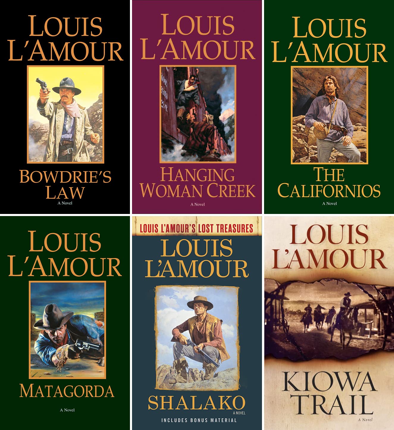 Louis L?Amour Western Novel Collection 24 Book Set