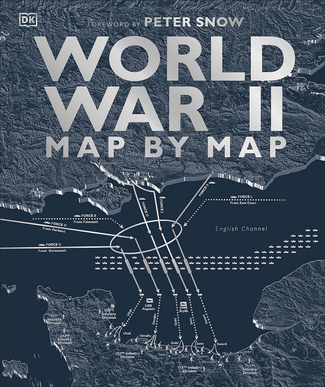 Map by Map Series 3 Books Collection Set (Battles, History of the World & World War II) DK