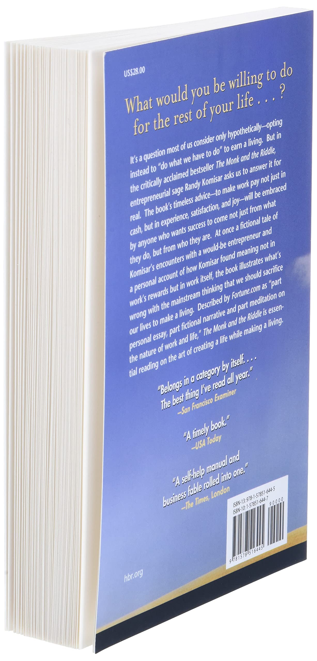The Monk and the Riddle: The Art of Creating a Life While Making a Living