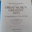 Great Music's Greatest Hits: 97 Unforgettable Classics for Piano and Organ (A Reader's Digest Family Music Book)