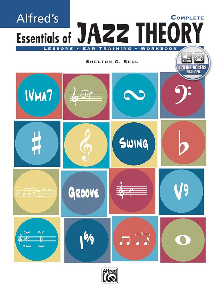 Alfred's Essentials of Jazz Theory, Complete 1-3: Book & Online Audio