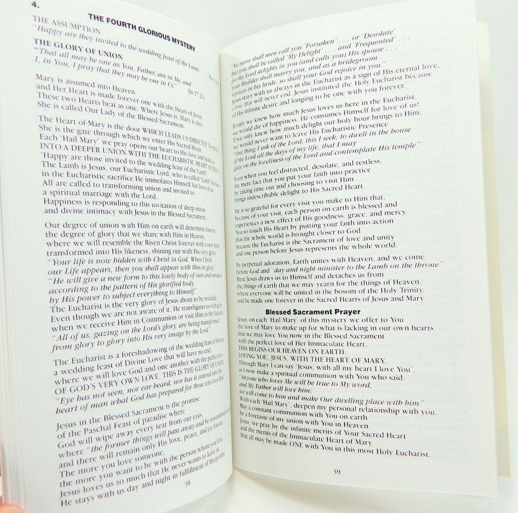 Rosary Meditations From Mother Teresa of Calcutta: Loving Jesus With the Heart of Mary: Eucharistic Meditations on the Fifteen Mysteries of the Rosary