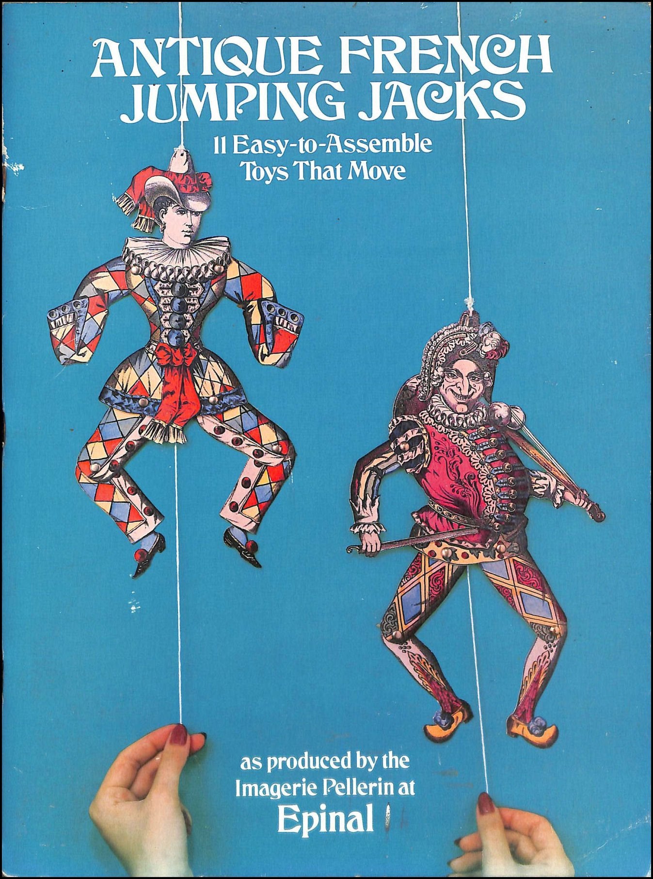 Antique French Jumping Jacks by Epinal