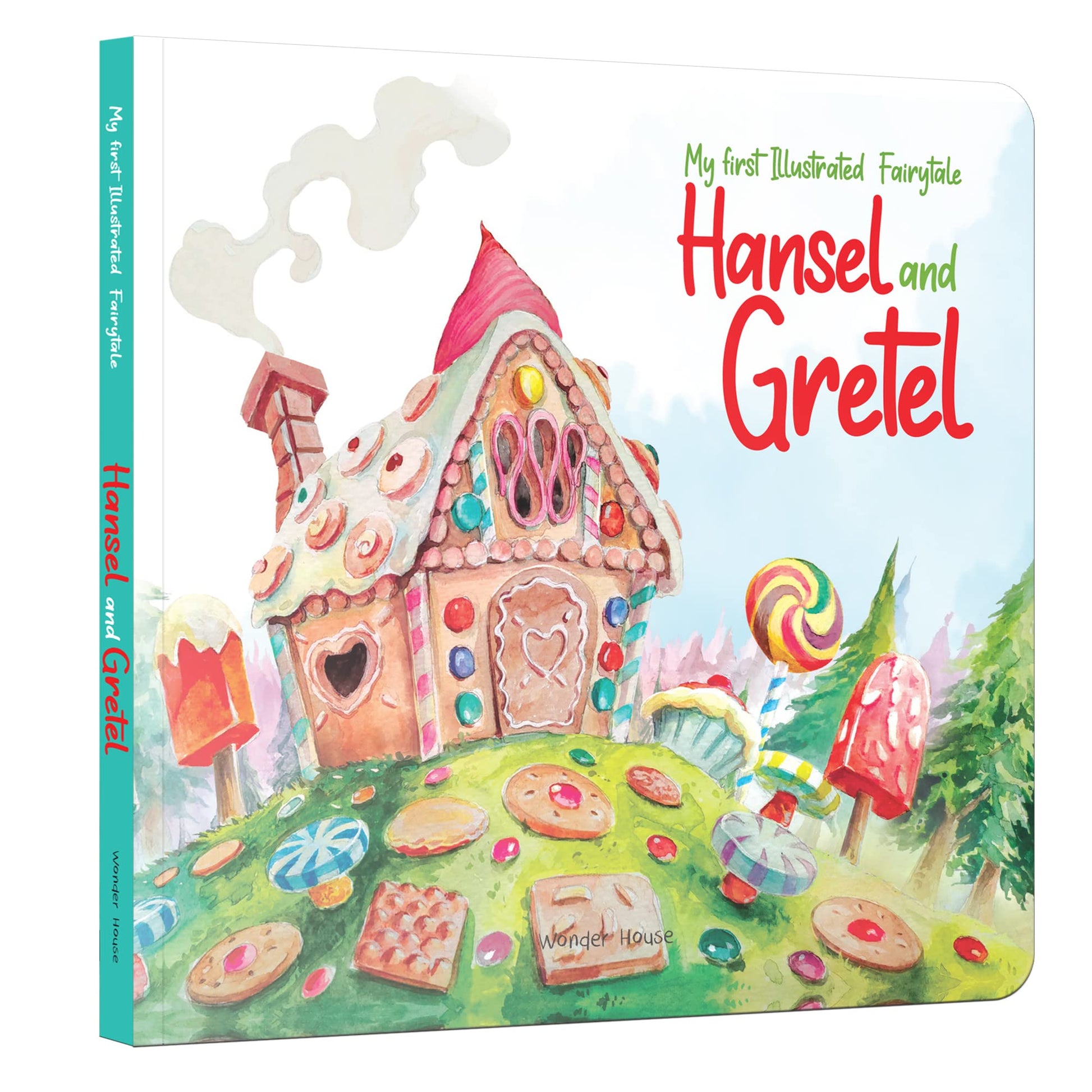 My first Illustrated Fairytale Board Book - Hansel and Gretel Board Book (My First Fairytales)
