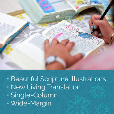 NLT Inspire Bible for Creative Journaling by Tyndale