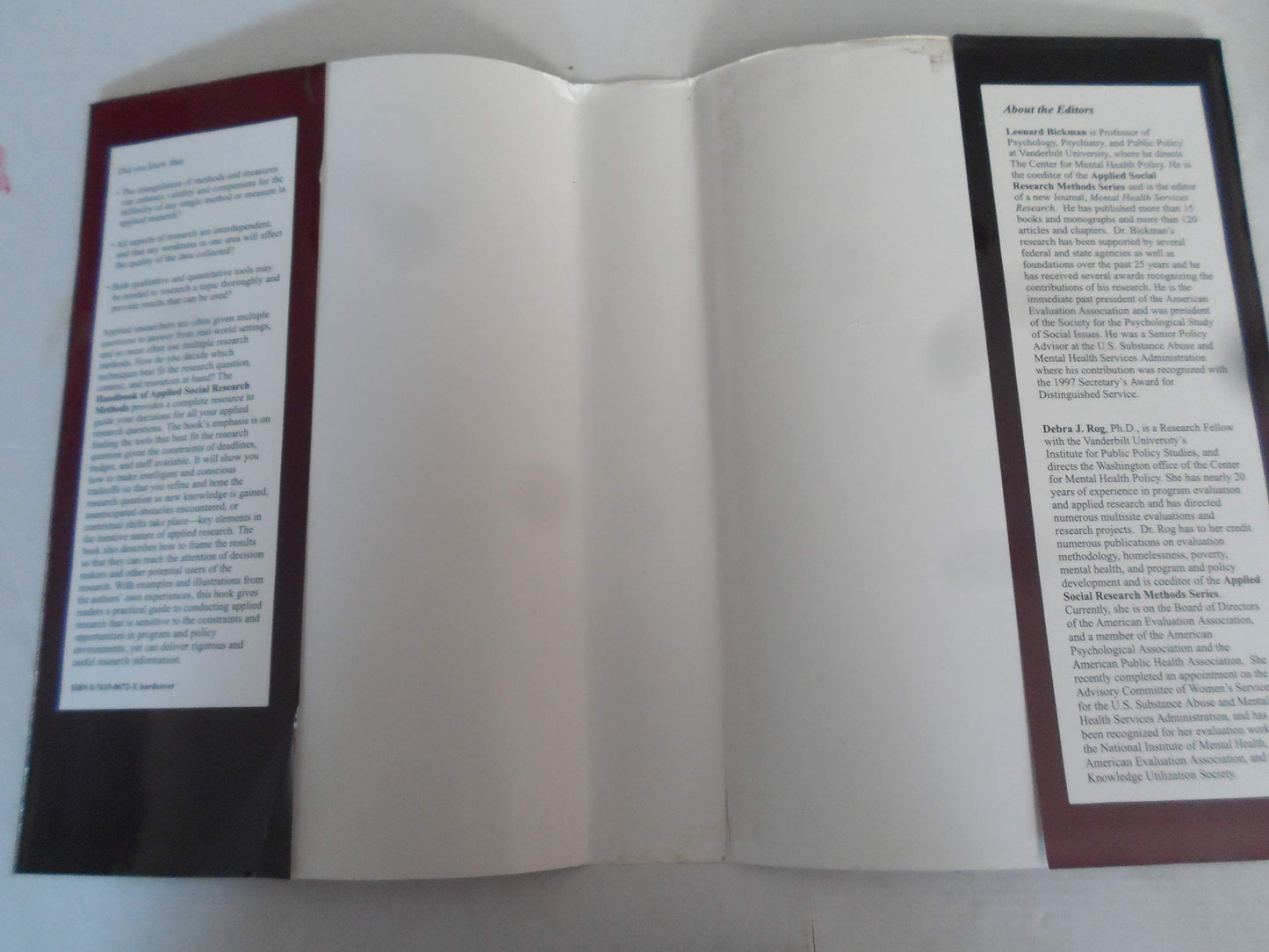 Handbook of Applied Social Research Methods