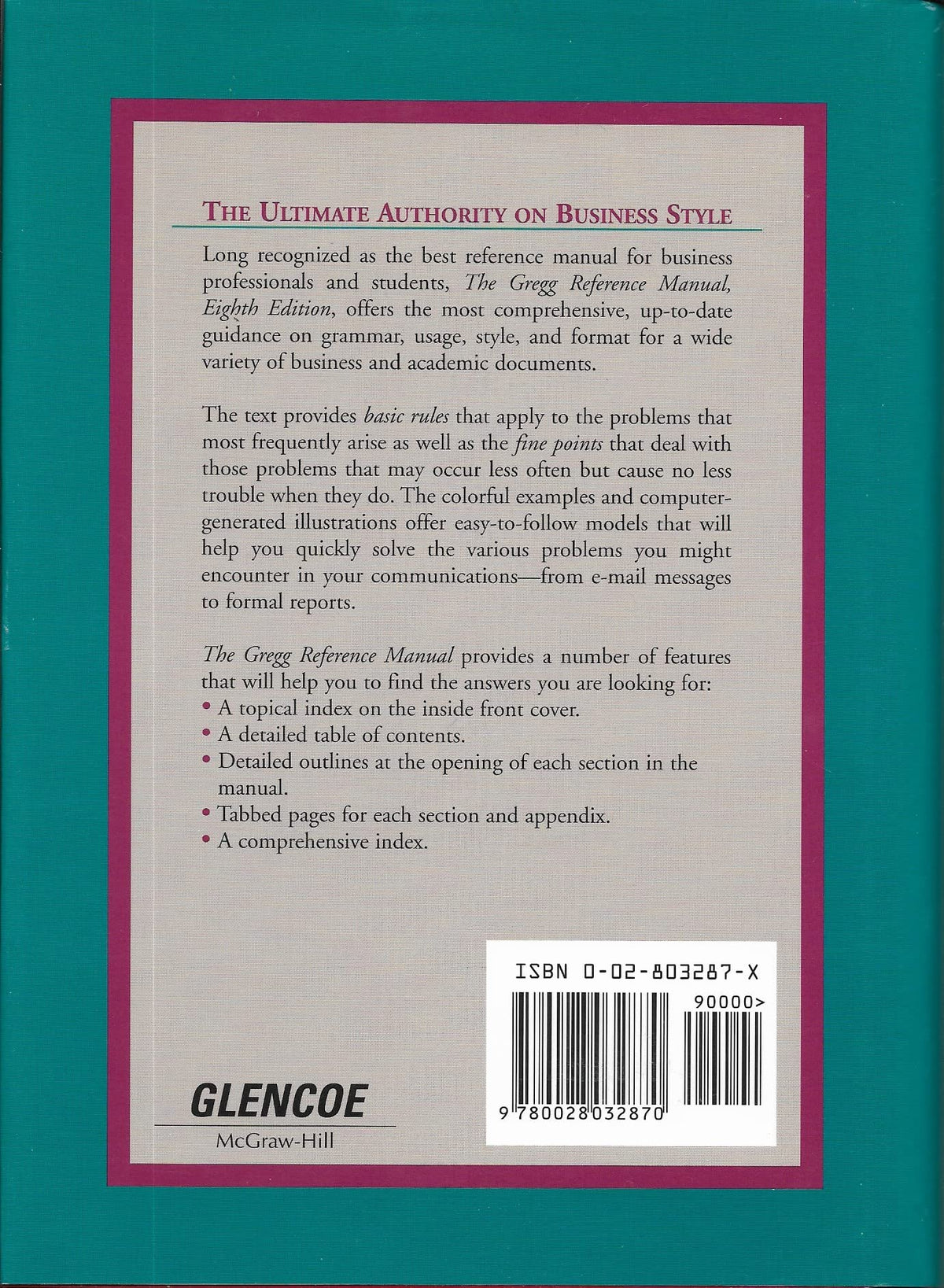 The Gregg Reference Manual