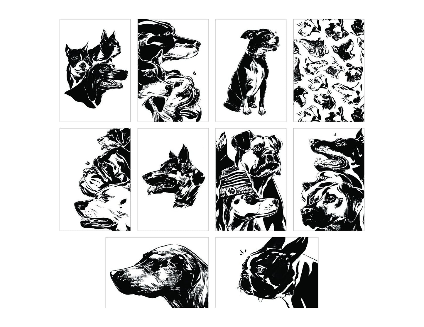 Princeton Architectural Press Dog Box: 100 Postcards by 10 Artists
