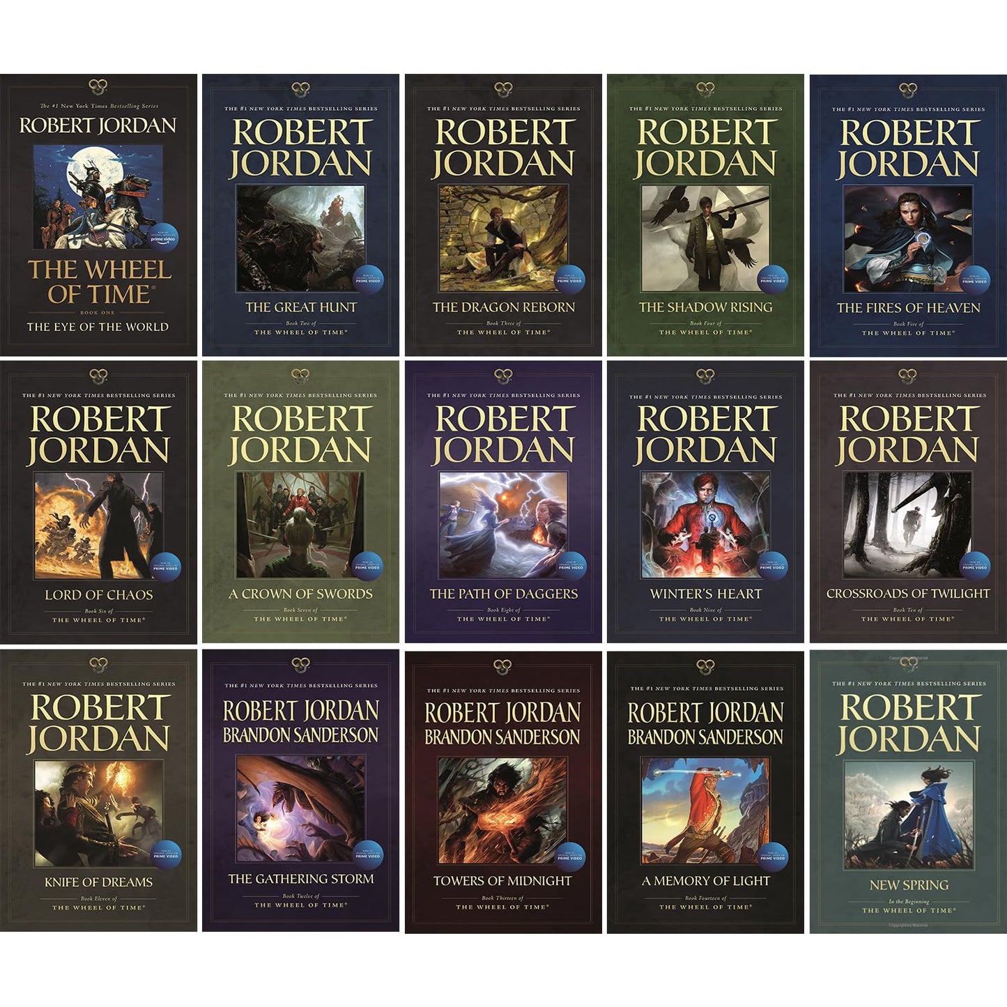 The Wheel of Time: Complete Set Of 15