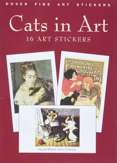 Cats in Art: 16 Art Stickers (Dover Art Stickers)