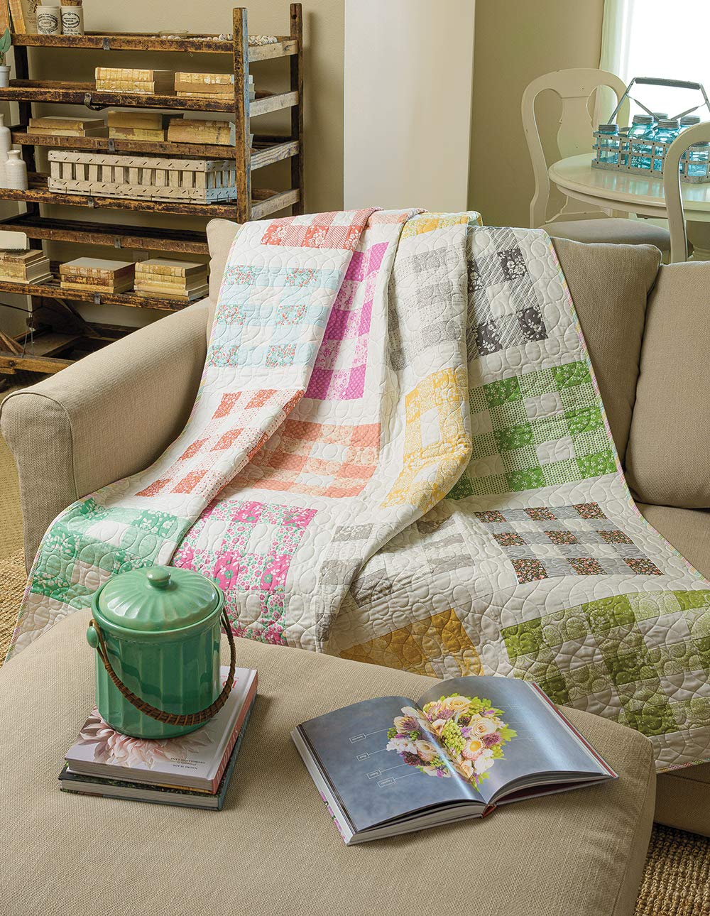 Checks Mix Quilts: Get the Gingham Look You Love with 8 Easy-to-Piece Patterns