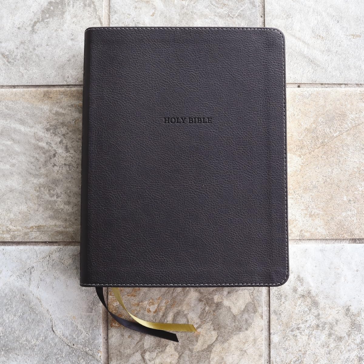 NRSVue, Holy Bible with Apocrypha, Journal Edition, Leathersoft, Black, Comfort Print