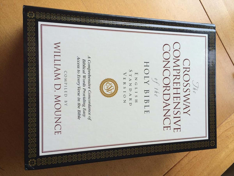 The Crossway Comprehensive Concordance of the Holy Bible, English Standard Version (A Comprehensive Concordance of Biblical Words Providing Easy Access to Every Verse in the Bible)