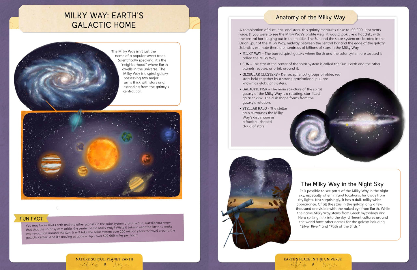 Nature School: Planet Earth: Lessons and Activities to Inspire Children's Fascination with Our Planet (Nature School, 3)