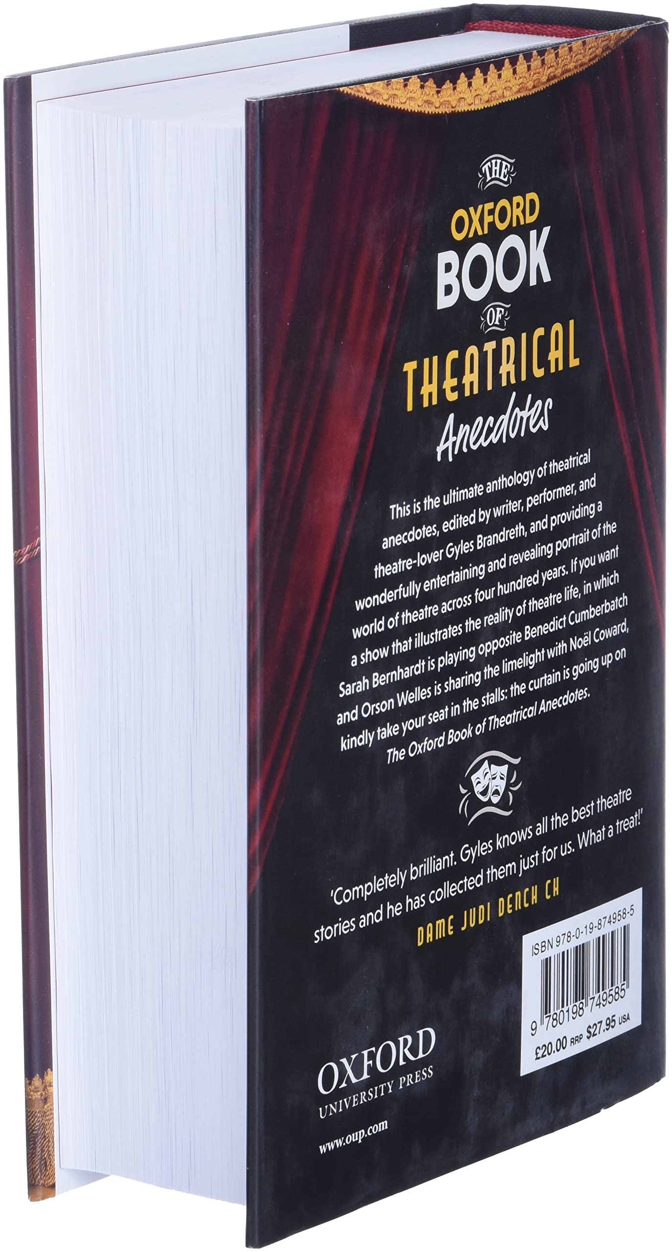 The Oxford Book of Theatrical Anecdotes