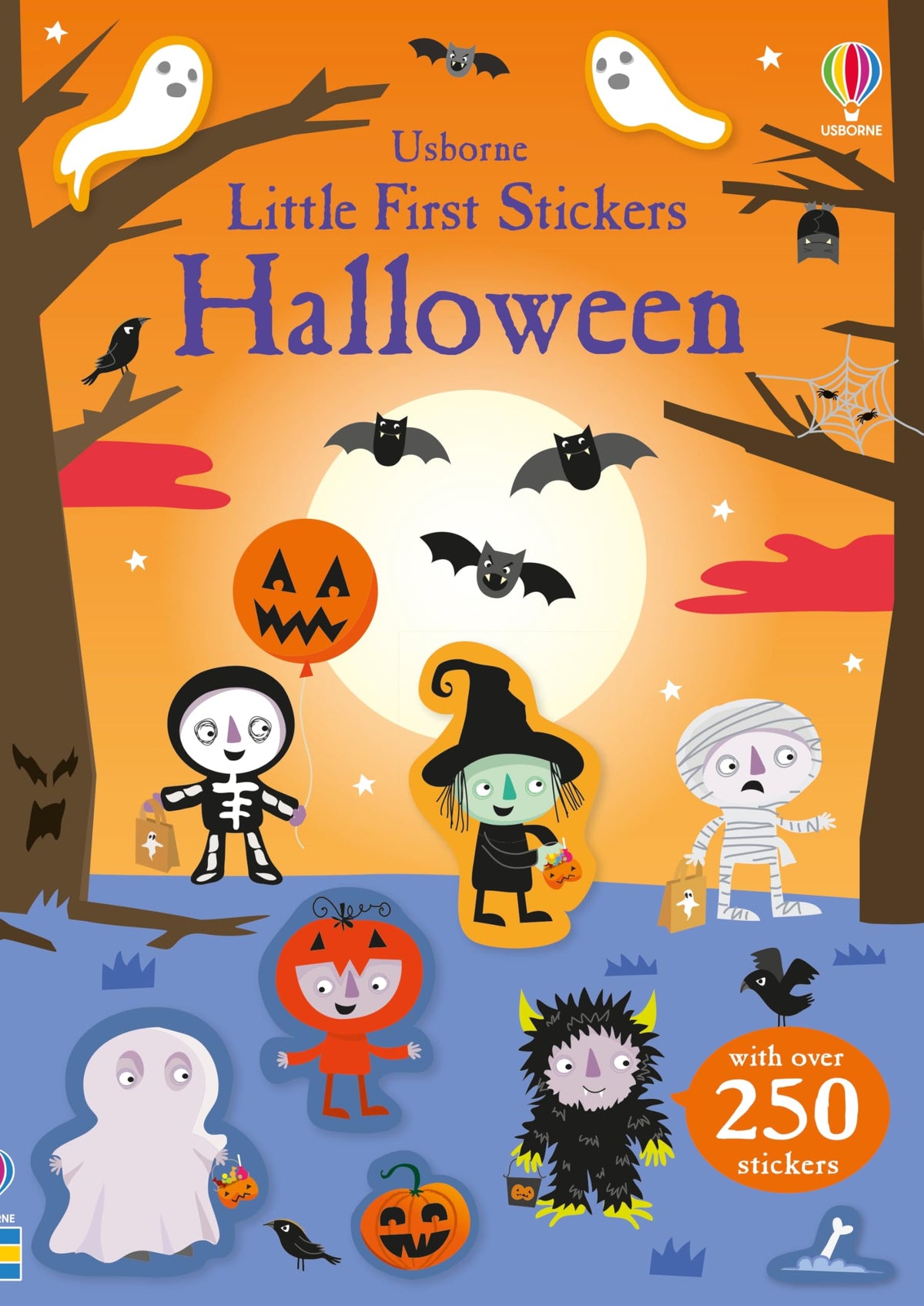 Little First Stickers Halloween: A Creative Sticker Book for Kids Packed with Fun Spooky Scenes, Perfect for Fall 2024, Create Your Own Haunted Scenes!