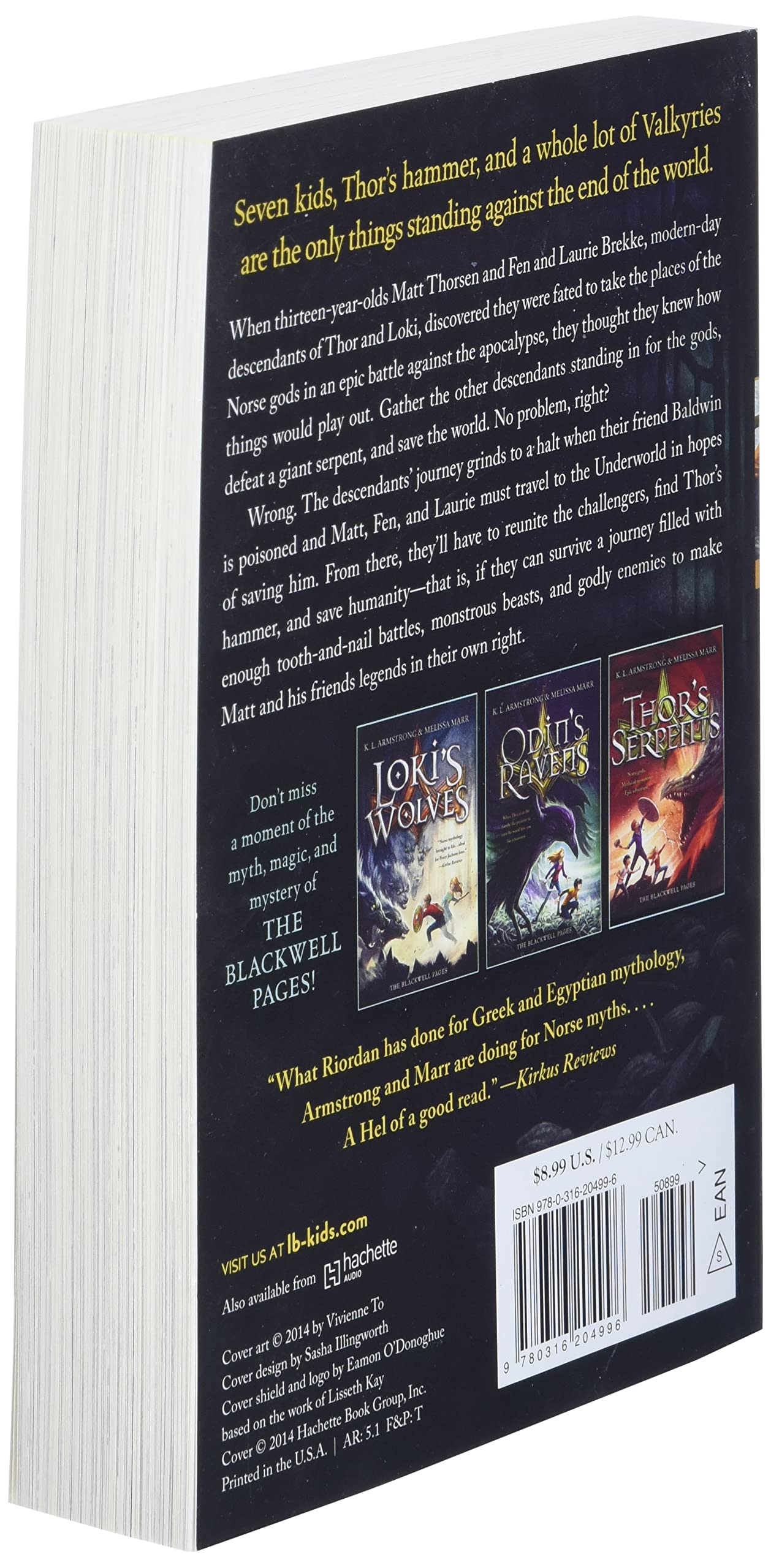 Odin's Ravens (The Blackwell Pages, 2) by Armstrong, K. L.