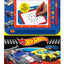 Hot Wheels Read & Doodle - Learning resources for kids, a magnetic drawing pad, an easy-to-use pen, 22-page board book for reading and drawing