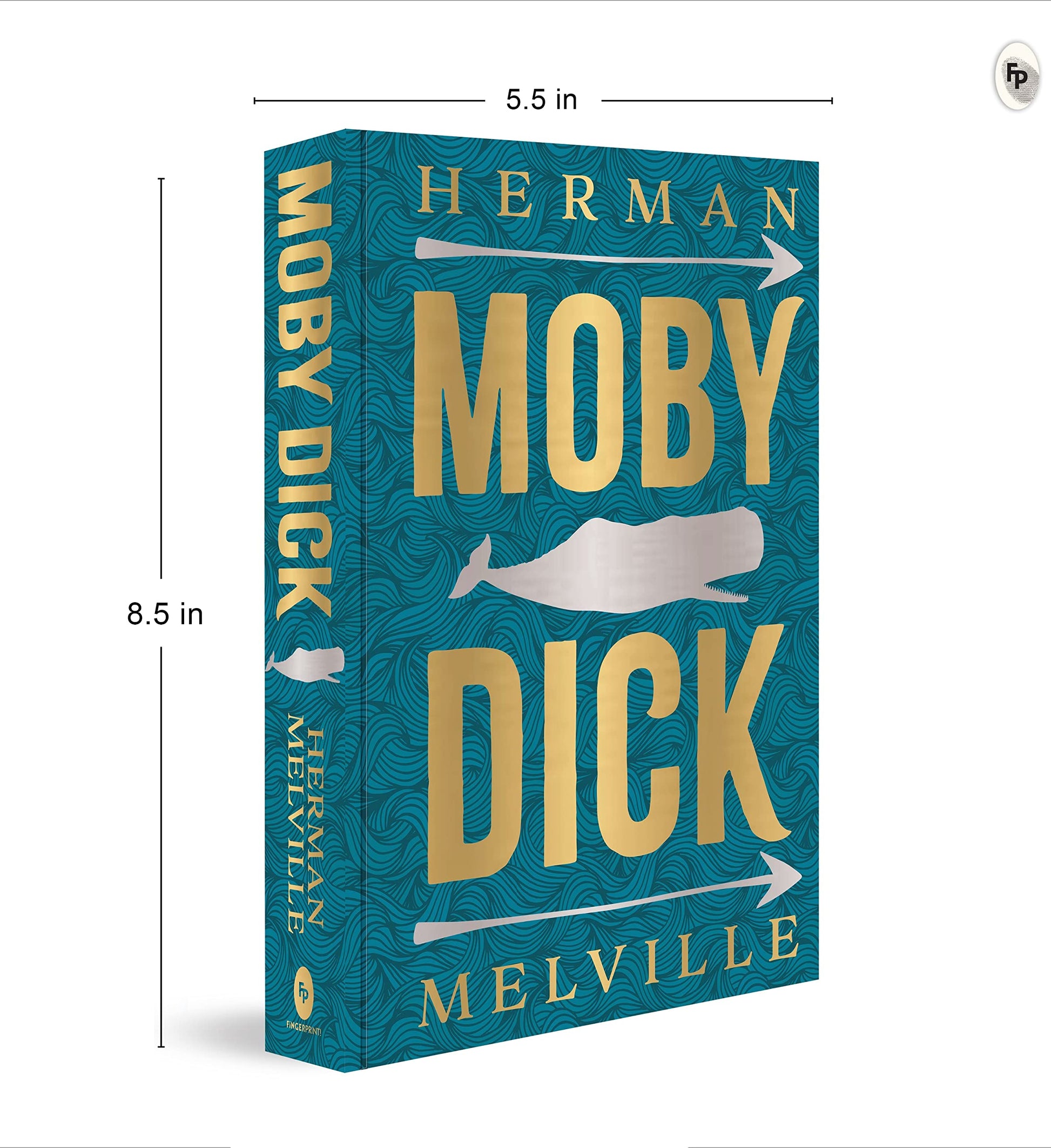 Moby Dick (Deluxe Hardbound Edition) (Fingerprint! Classics)