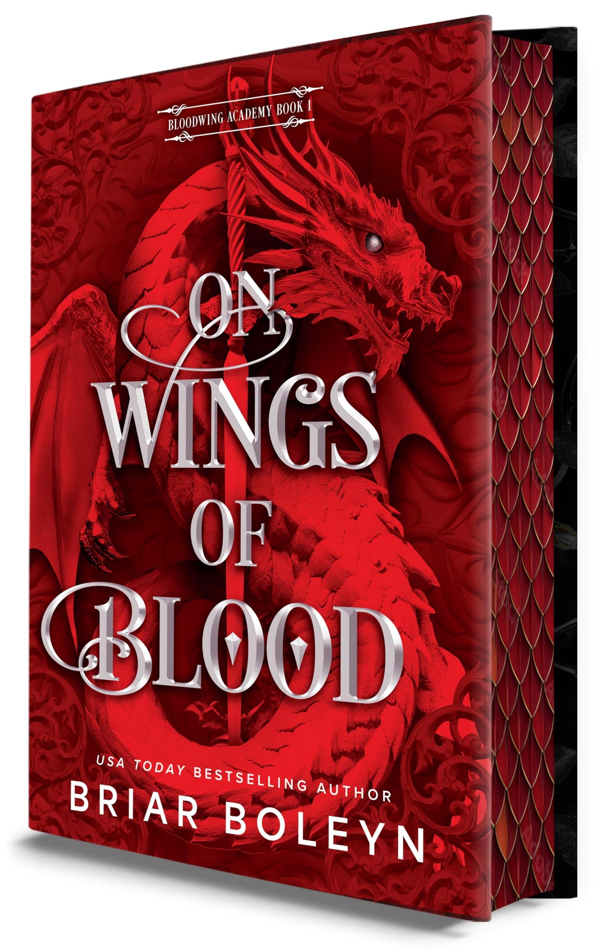 On Wings of Blood (Deluxe Limited Edition): A Novel - A Dark Paranormal Romance Set in a Deadly Supernatural Academy (Bloodwing Academy, 1)