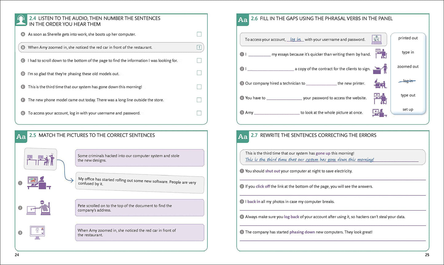 English for Everyone: Phrasal Verbs: An ESL Book of Over 1,000