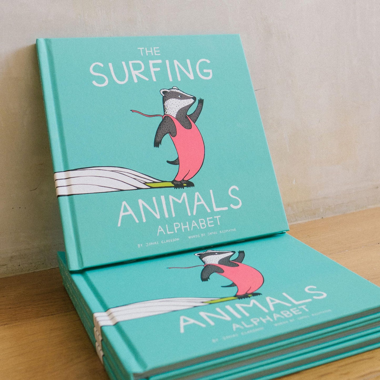 The Surfing Animals Alphabet by Jonas Claesson