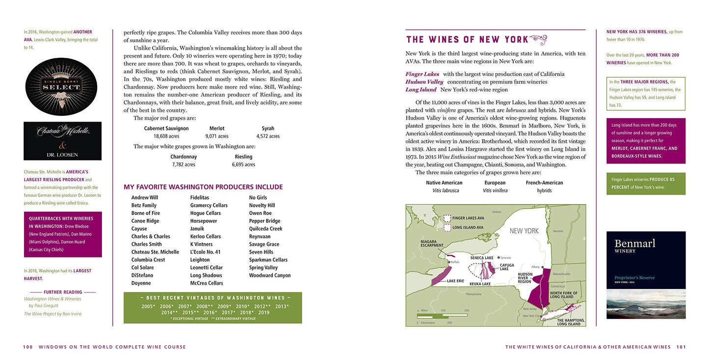 Kevin Zraly Windows on the World Complete Wine Course: Revised & Updated / 35th Edition
