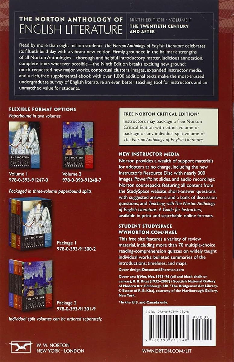The Norton Anthology of English Literature (Ninth Edition) (