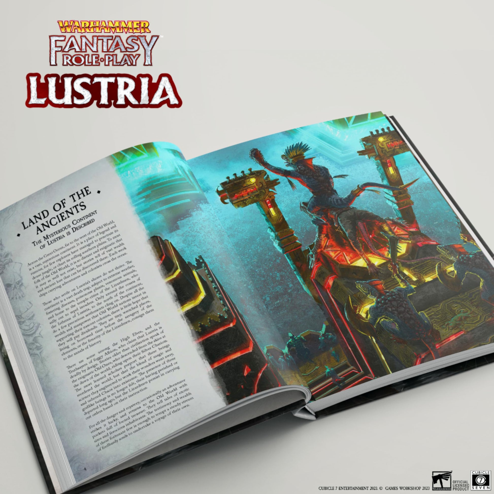 Warhammer Fantasy Roleplay Lustria by Cubicle 7, Role Playing Games