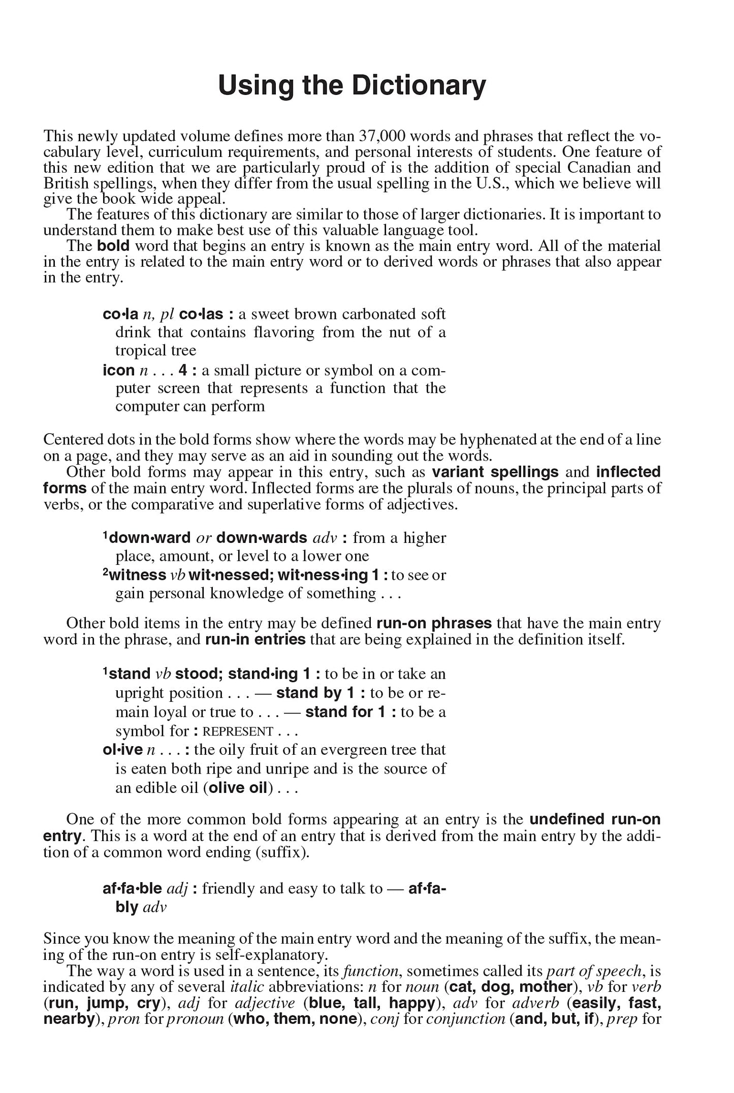 Webster's Dictionary for Students, Sixth Edition - Newest Edition