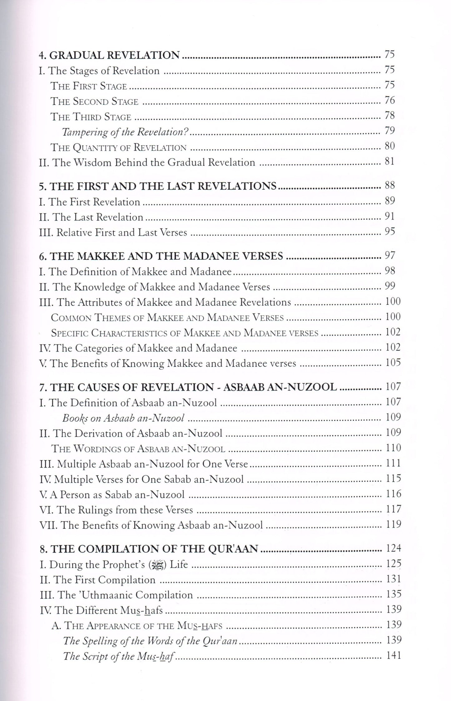 An Introduction to the Sciences of the Qu'ran