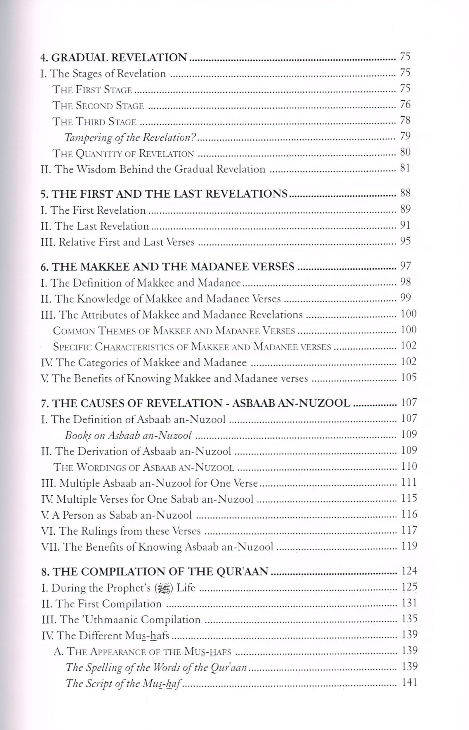 An Introduction to the Sciences of the Qu'ran