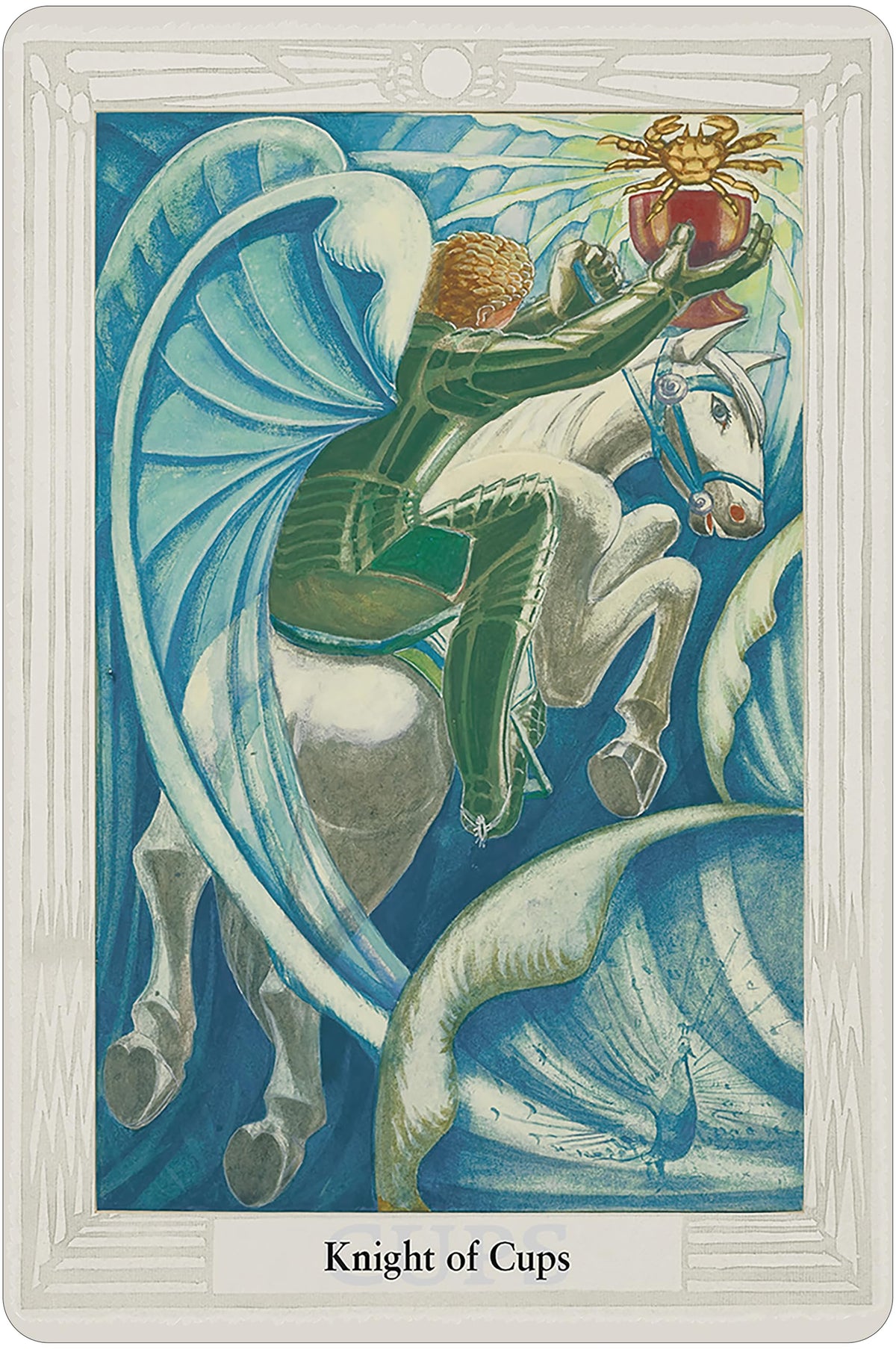 Crowley Thoth Tarot (Premier Edition - Small): Premier Edition with Small 78-Card Crowley Thoth Tarot Deck by Aleister Crowley, Painted by Lady Frieda Harris, Astrological & Qabalistic Symbolism, Includes Booklet & Full-Color Spread Sheet
