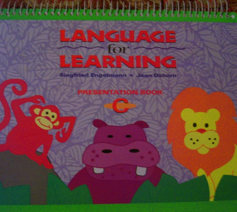 Language for Learning - Presentation Book C by Siegfried Eng