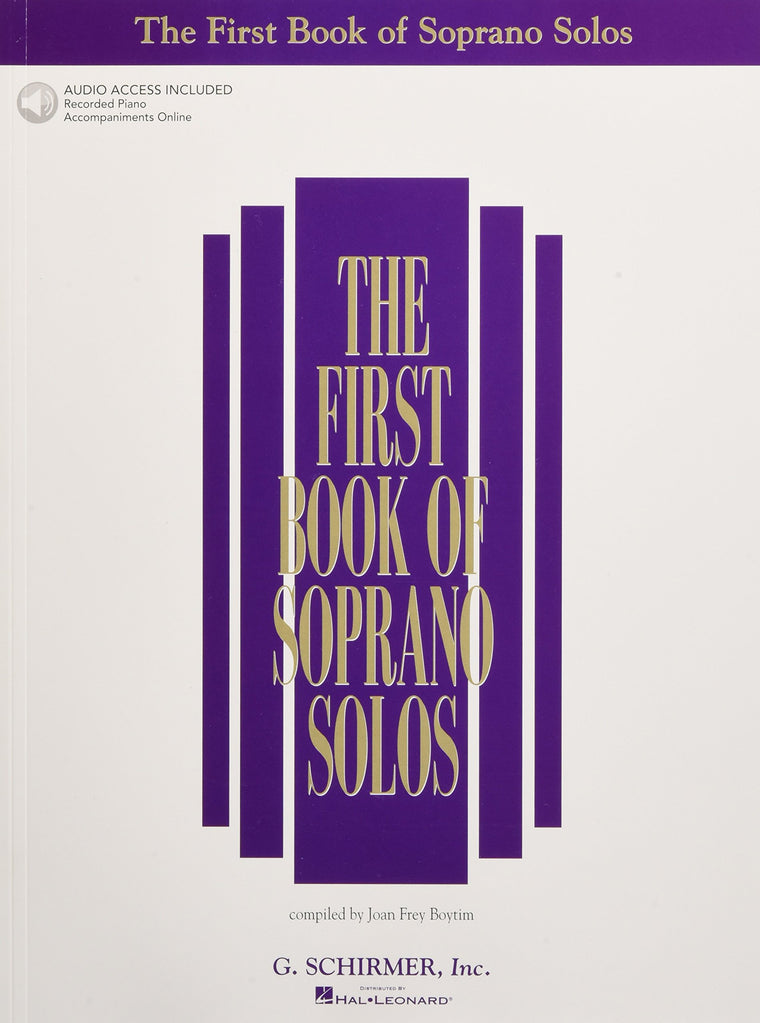The First Book of Soprano Solos Book/Online Audio (First Book of Solos)