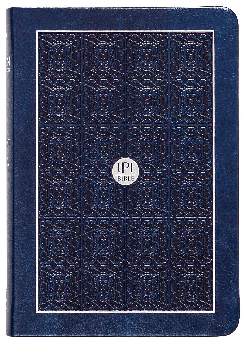 The Passion Translation New Testament (2020 Edition) Compact Navy: With Psalms, Proverbs, and Song of Songs (Faux Leather) - A Perfect Gift for Confirmation, Holidays, and More