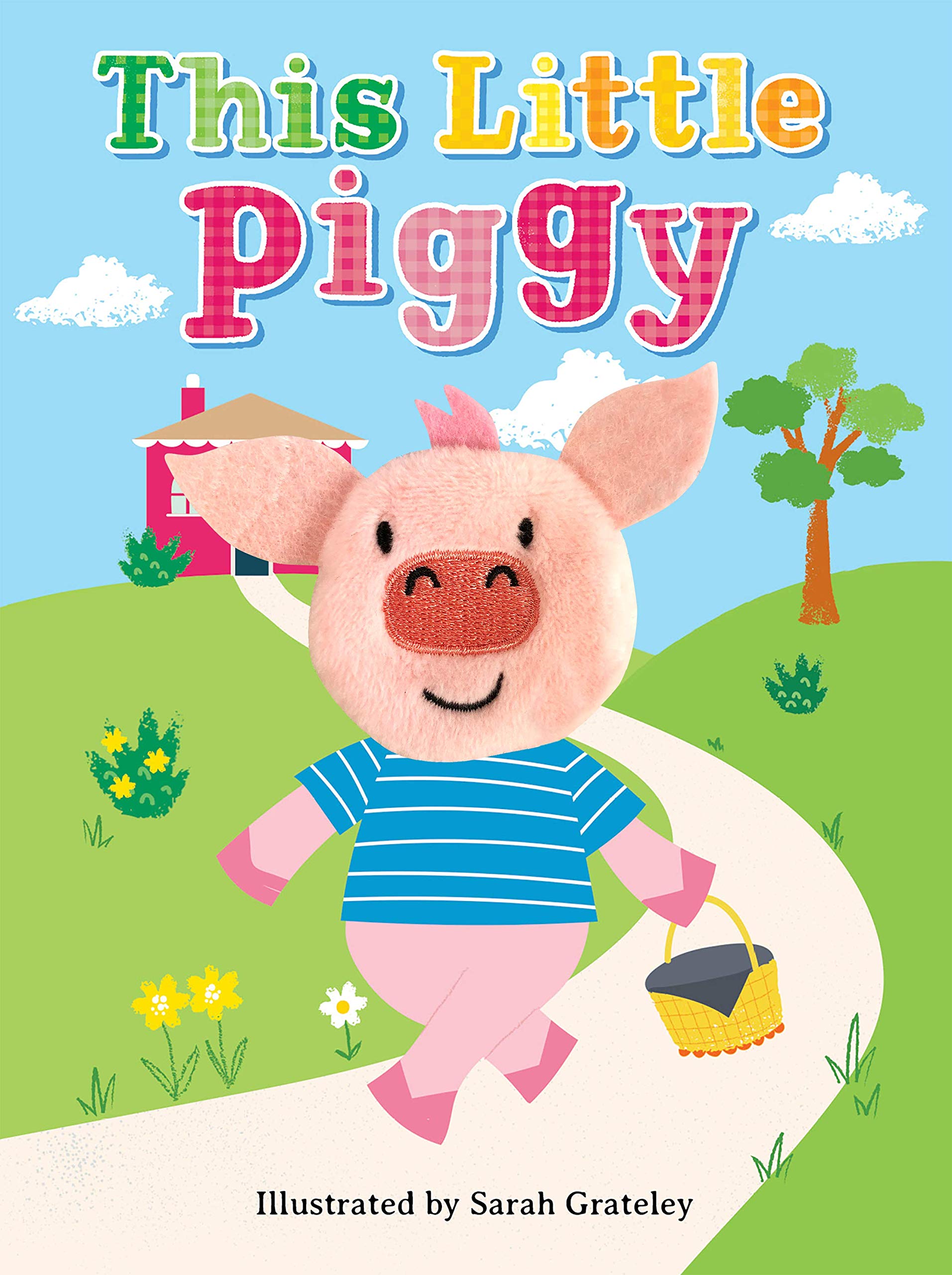 This Little Piggy - Childrens Finger Puppet Board Book - Interactive - Novelty (Finger Puppet Storybooks for Babies & Toddlers)