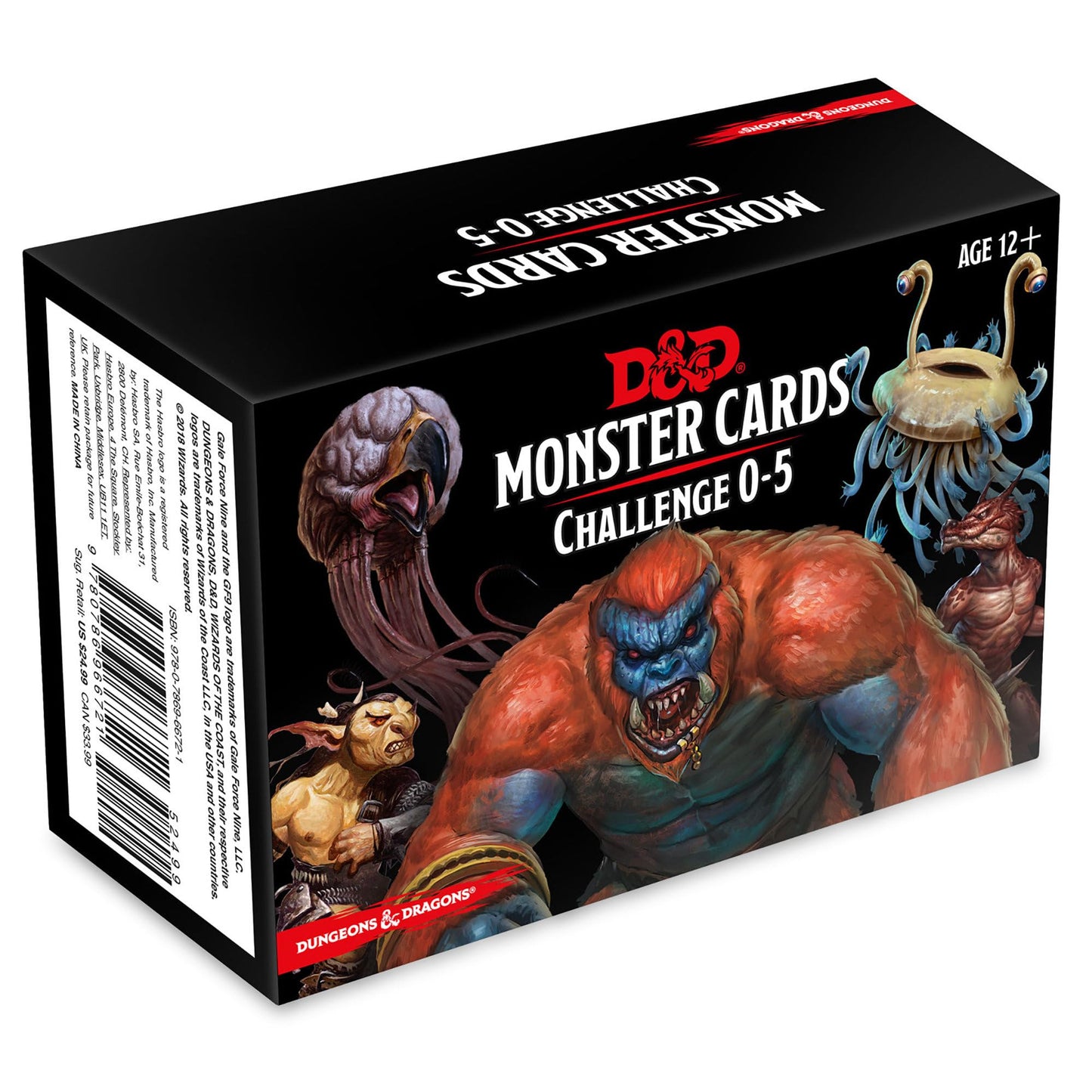 Dungeons & Dragons Spellbook Cards: Monsters 0-5 (D&D Access)