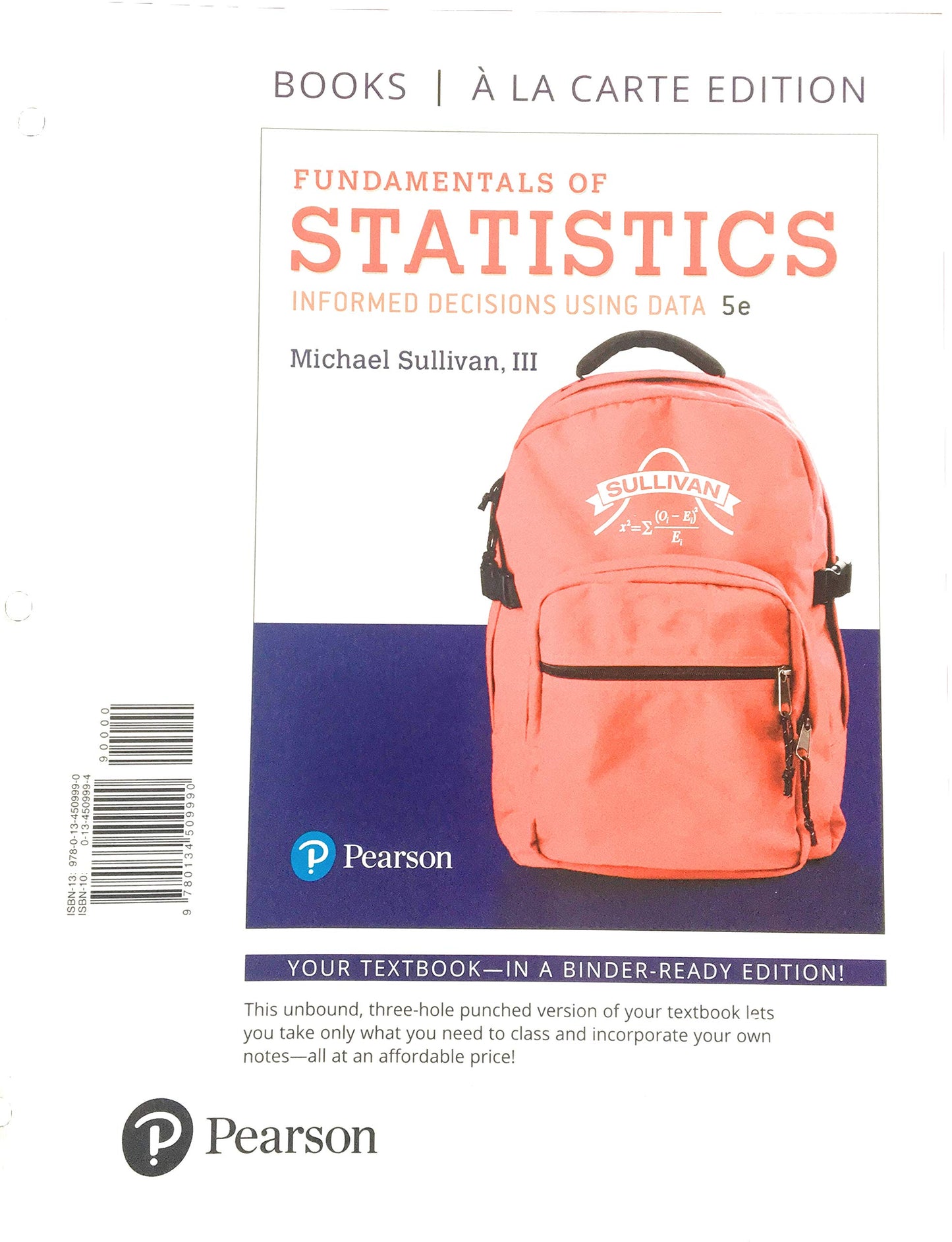 Fundamentals of Statistics, Books A La Carte Edition, 5th Edition