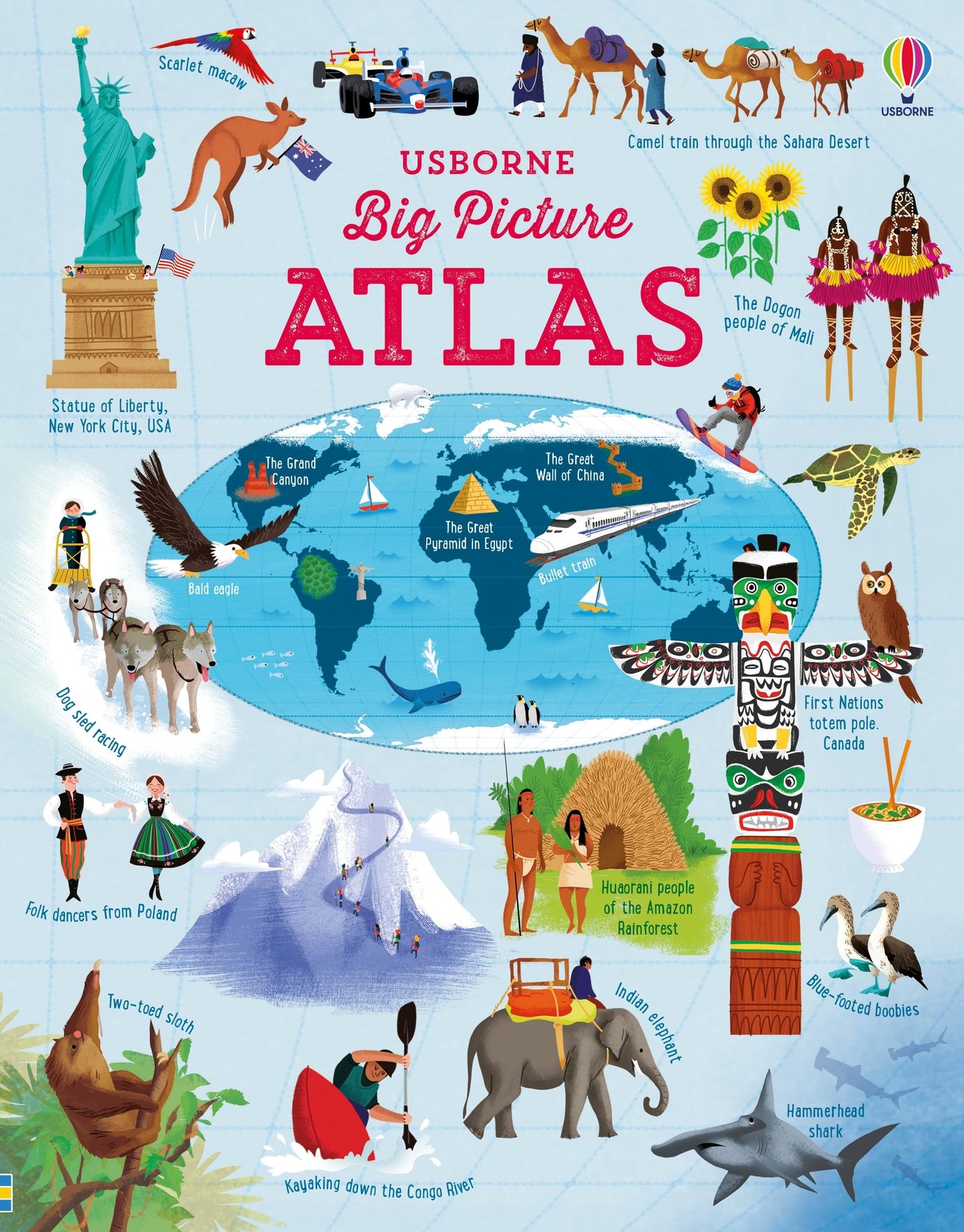 Big Picture Atlas: A Stunning Geographic Journey Through Maps of Continents, Oceans, and Cultures, Celebrating Our Amazing Planet, Its People and Cultures