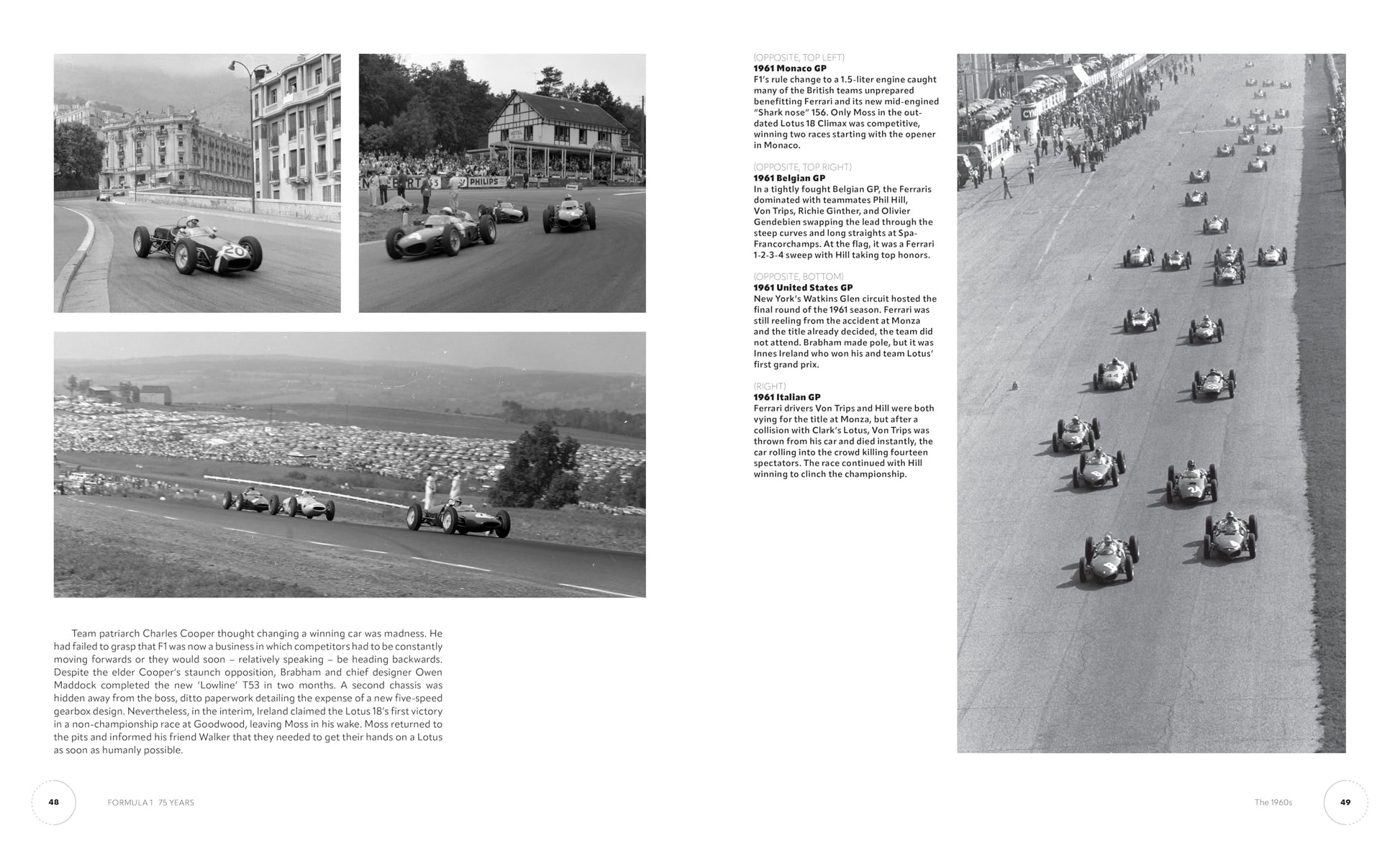 Formula 1 75 Years: At Speed with the World's Greatest Motorsport
