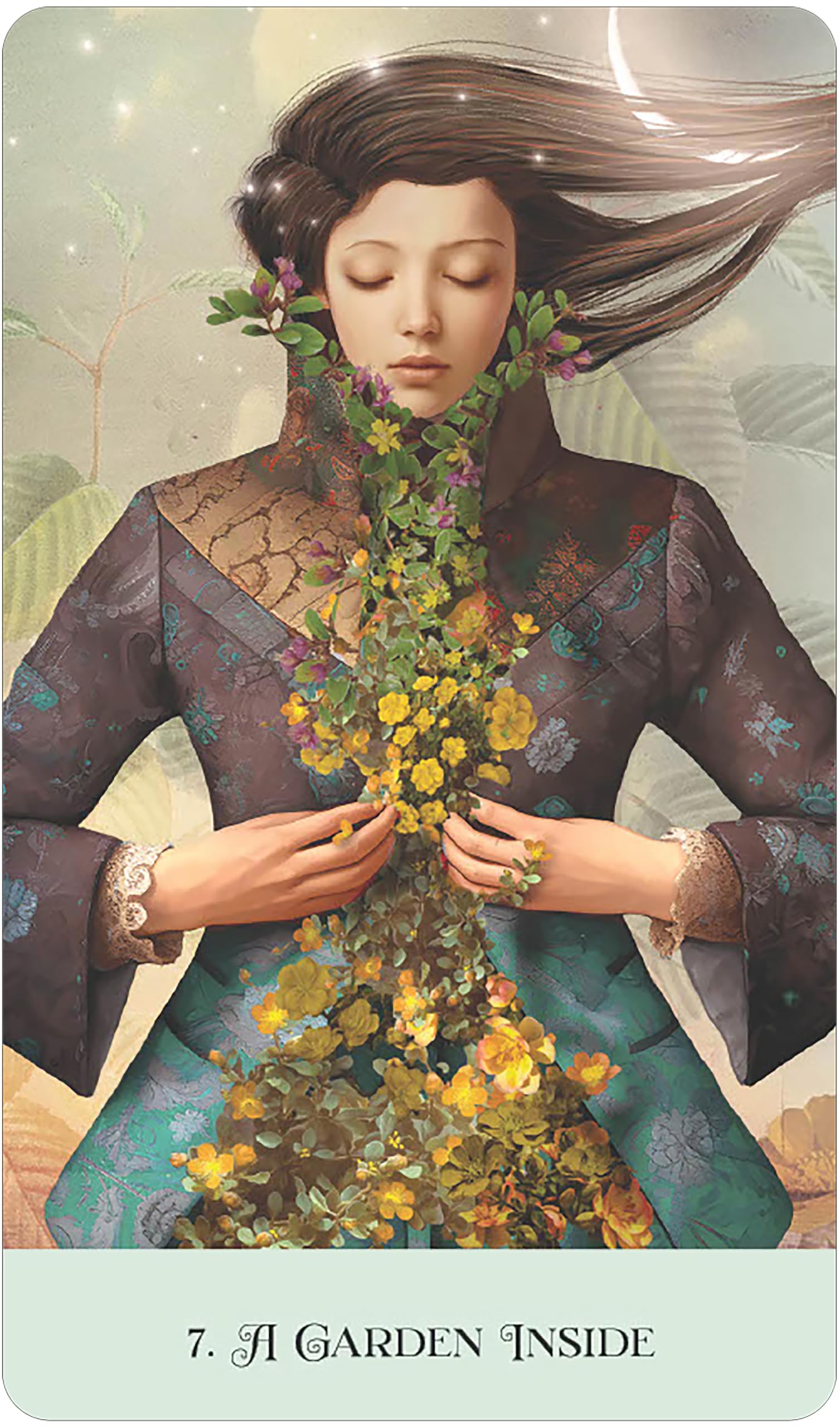 Weeds & Witches Oracle Deck: 50 Cards with Lush Collage-Style Art, Guiding Messages from Witches and Wildflowers, Includes 64-page Richly Illustrated Guidebook